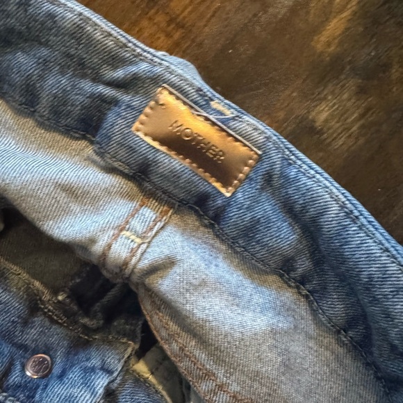 Mother The Looker Ankle Step Fray Exposed Secret Sister Jeans size 26 - Picture 6 of 6